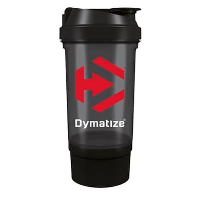 Dymatize Protein Shaker 500 ml con scomparto polvere & capsule – ermetico, lavabile in lavastoviglie, senza BPA & DEHP