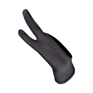 "Glove tablet grafico - Glove a 2 dita per il disegno digitale, calligrafia | Riduce l'affaticamento della mano, migliora la precisione | funziona con la maggior parte dei tablet da disegno (p