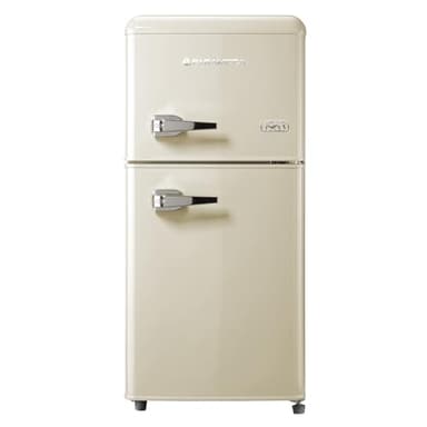 PYRAMIDEA Frigo Retrò 100 litri lordi Color Ocra MAMBO105C