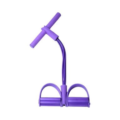 Fascia Elastica Fitness Per Gambe, Fitness Corda Elastica Per Pedali, Elastico Con Pedali, Allenatore Addominali Per Vita Bracci Gambe Principianti E Tonicità Completa