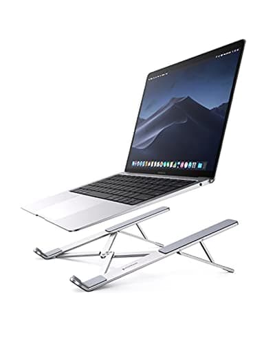 UGREEN Supporto per Laptop in Alluminio, Stand per PC Portatile Regolabile Altezza 5 Livelli, Compatibile con MacBook Air Pro ASUS HP Dell e Altri 12-17.3"