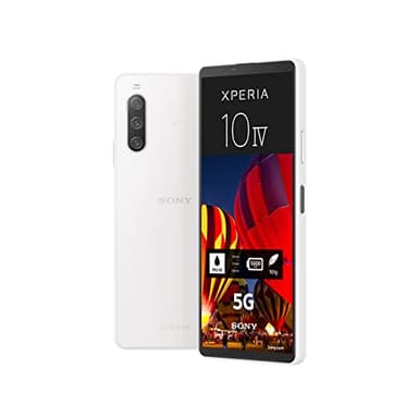 Sony Xperia 10 IV (smartphone 5G, 6 pollici, display OLED, tripla fotocamera, jack audio da 3,5 mm, batteria da 5.000 mAh, doppia SIM ibrida), 24 + 6 mesi di garanzia [Amazon Exklusiv] bianco