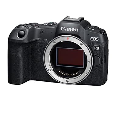 Canon EOS R8 Smartchoice Full-Frame 24,2 MP Mirrorless Corpo della fotocamera | Registrazione video Full HD 4K | (nero)