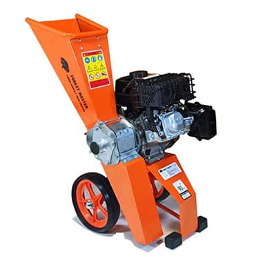 Forest Master Compact 6 HP - Trinciatrice a benzina, erba, qualsiasi rifiuto verde da giardino, cartone, carta, può essere trasformato in una cippatrice con accessori, leggero facile da spostare.