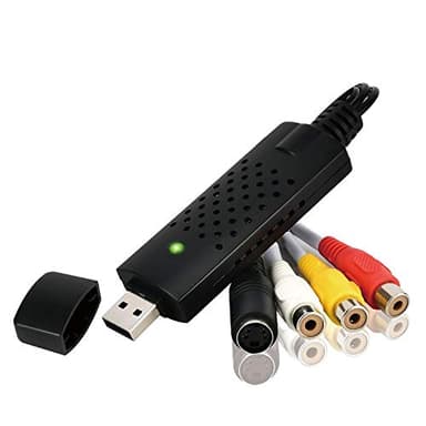 Rybozen USB 2.0 Audio/Video Converter Digitalizza e modifica video da qualsiasi sorgente analogica incluso VCR VHS to DVD