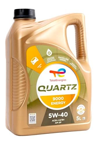 TOTAL Olio lubrificante per motori Total Quartz 9000 Energy 5W-40 5 litri