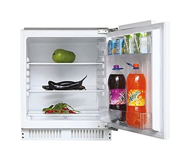 Candy CMLS59EW - Frigorifero da incasso, con porta a traino, 135 litri, 3 ripiani in vetro