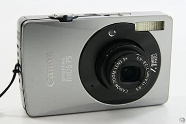Canon Fotocamera Compatta Digitale IXUS 75 Zoom ottico 3 x 7,1 MPix Schermo LCD 3 Pollici Silver