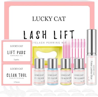 Kit Laminazione Ciglia,Kit Permanente per Ciglia,Ciglia Lifting Set,Lash Lift Kit,Kit per l'estensione delle Ciglia Professionale,Ideale per Salone
