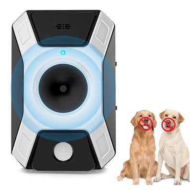 WARDBES Ultrasuoni per Cani 2025,Fischietto Ultrasuoni per Cani Interni ed Esterni,Anti+Abbaio+Cani Cane Grande Medio, 3 Livelli Regolabile Frequenza Anti Aboiement pour Chien