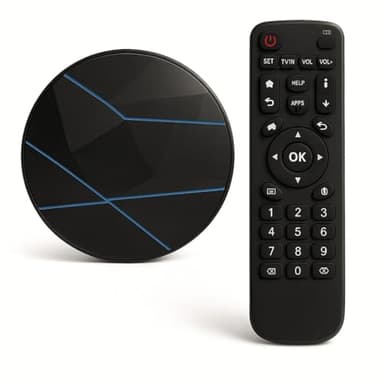 Google TV Box, 8K Ultra HD, 4GB RAM, 64GB ROM, Smart Android TV Box, Streamcast Integrato Compatibile con L'assistenza Vocale Google, Dolby Atmos e Dolby Vision - WiFi 6, Nero. Rendi Smart le tue TV!