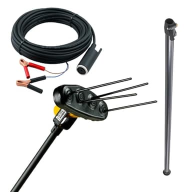 Crisalide® - Volpi Giulivo 4YOU Scuotitore Raccogli Olive Abbacchiatore Scuotiolive a Batteria - Nero