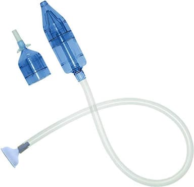 BÉABA - Minidoo, Aspiratore Nasale Manuale Neonati, Evolutivo grazie ai 2 Attacchi, 0-3 Mesi e + 3 Mesi, Filtra non lasciando tornare Liquidi in Bocca, Funziona con il fiato, Sterilizzabile