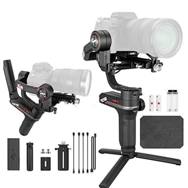 Zhiyun WEEBILL S Stabilizzatore Gimbal Palmare A 3 Assi Per Fotocamere Mirrorless, Smartphone, Motore Migliorato Del 300% Rispetto A Zhiyun Weebill Lab, Supporto Massimo 3 Kg (Pacchetto Standard)