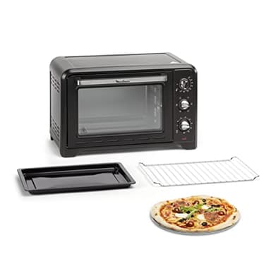 Moulinex OX464810 Optimo Fornetto Elettrico, 6 Modalità di Cottura, Temperatura fino a 240°C , Capacità di 33 L, Timer fino a 2 Ore, Nero