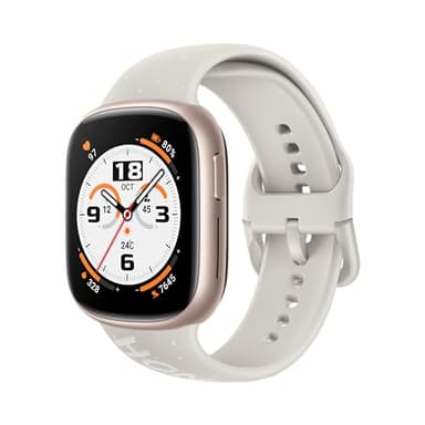 HONOR Watch 4 Smartwatch, Bluetooth Call, 1.75" AMOLED 60Hz Display, Silicone Strap for Men, 97 Workout Modes, 5ATM Waterproof, Heart Rate and Sleep Monitor, 14-Day Battery Longetivity, 1.75"