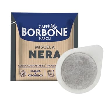 Caffè Borbone Cialda Compostabile, Miscela Nera - 150 Cialde - Sistema ESE
