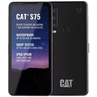 Cat S75 6GB 128GB WIFI/5G/SATELLITE Nero