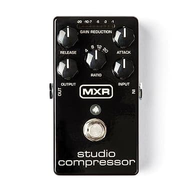 MXR - M76 STUDIO COMPRESSOR, Compressore a Pedale di casa MXR,CONTROLLI: Input,Output,Ratio, Release, Gain Reduction Meter e Attack