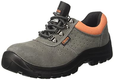 Beta7246E 43 - Scarpe Basse in Pelle Scamosciata Traforata