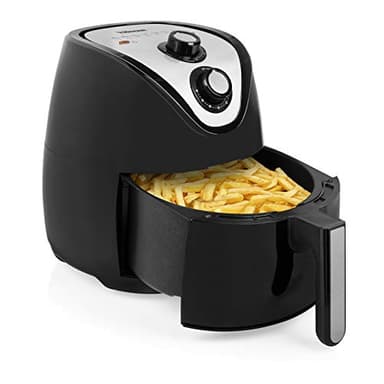 Tristar Friggitrice ad Aria Airfryer, 4.5 Litri, 1500 W, 4.5 Litri, Timer, Plastica, Nero, FR-6994