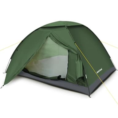 JAICOM Tenda da Campeggio per 2 Persone, Ultraleggera Impermeabile Tende igloo Tenda Campeggio per 3-4 Stagioni, Facile da installare, Ideale per Campeggio, Trekking, Spiaggia, Arrampicata