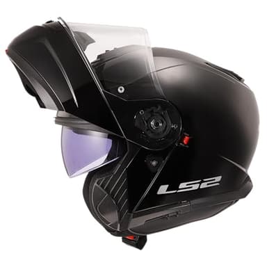 LS2, Casco Moto Modulare STROBE II Matt Black, M
