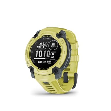 Garmin Instinct E, Smartwatch, 45mm, Display MIP, GPS, Cardio, SpO2, +70 app per lo sport, Training Readiness, Activity Tracker 24/7, Notifiche, Connect IQ, Autonomia 16 giorni (Electeric Lime)