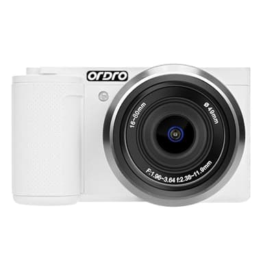 ORDRO NUOVA G930 Mirrorless Camera Zoom Ottico Vlog Camera 5K/30fps, 4K/60fps Fotocamere Digitali per Fotografia e Video (Bianco)