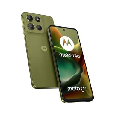 Motorola moto g15 (8/256GB, Doppia fotocamera 50+5MP + sensore antisfarfallio, Display 6.72" FHD+ 60Hz, batteria 5100mAh, MediaTek Helio G81, Android 15), Iguana Green