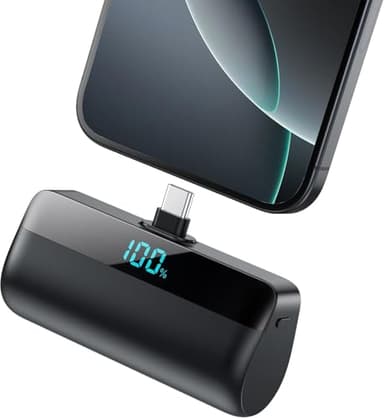 Pxwaxpy Power Bank 26800mAh, 15W PD 3.0A [USB C Uscita & Ingresso] Ricarica Rapida Caricabatterie Solare Portatile, 3 Uscita Powerbank con LED Torcia Batteria Esterna per iPhone Samsung Huawei ecc