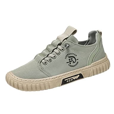 da Uomo Basse Traspiranti Casual Scarpe da Passeggio in Tela Scarpe Ginnastica in Saldo