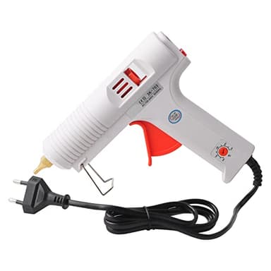 Pistola per Colla a Caldo, Regolabile a Temperatura Costante, 110 W Professionale Pistola per Colla a Caldo, Riscaldamento Rapido, Strumento di Riparazione per Fai Da Te Artigianale