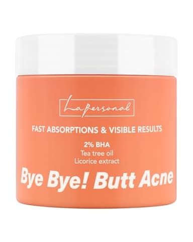 Corpo Acne Crema 160g, LA.PERSONAL Riduzione Brufolo Corpo, Crema per Indietro, Cosce Brufoli Clearing,Idratante e lenitivo, Ripristina la pelle tenera, per tutto il corpi e glutei