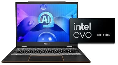msi Summit E13 AI Evo A1MTG-037IT, Notebook 13.3” 16:10 FHD+ Touch, Intel Core Ultra 7 155H, Intel ArcSSD 1TB PCIe4, LPDDR5 32GB, WiFi 7, 80.25Whr, Win 11 Pro, [Layout e Garanzia ITA]