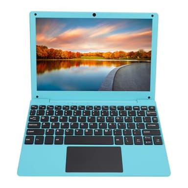 Computer Portatile da 10,1 Pollici per Android 12.0, Processore Quad Core, Laptop Ultra Sottile 1280 X 800, Laptop PC Portatile con Fotocamera, WiF, Interfaccia (Spina europea