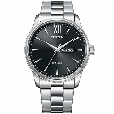 Citizen Orologio Analogo al Quarzo Uomo con Cinturino in Acciaio Inossidabile BM8550-81EE