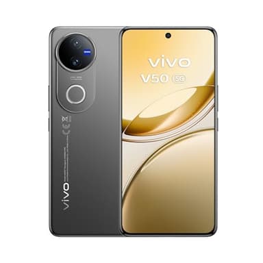 vivo V50 5G, AI Cameraphone con Tripla Fotocamera ZEISS da 50MP, Immagine AI, Batteria BlueVolt da 6000mAh, Ricarica Veloce da 90W, 12+12GB RAM, 512GB ROM, Design di Lusso, IP68 e IP69