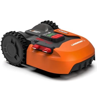 WORX WR184E Landroid S Robot rasaerba per giardini fino a 400 mq, con connessione Wi-Fi e controllo app, programmazione multi-zone, navigazione intelligente AIA