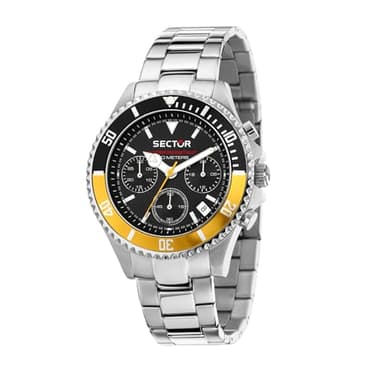 Sector No Limits Orologio Uomo, Cronografo, Analogico, Cassa 43 mm, Limited Edition Collezione 230, Regalo Compleanno