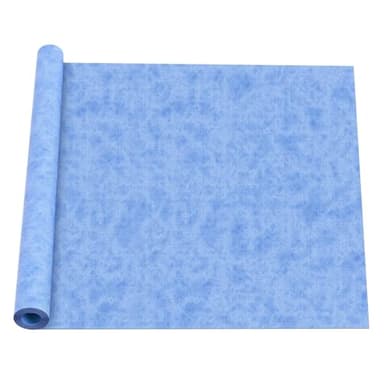 Nastro impermeabilizzante per doccia, 1 x 10 m, nastro impermeabilizzante, elemento doccia, per ambienti umidi, per bagno, doccia, terrazze, pellicola di tenuta per bagno, balcone (blu)