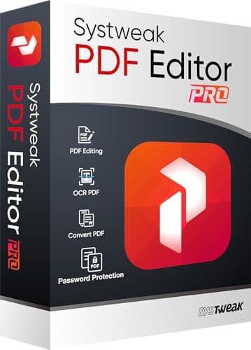 Editor PDF Systweak - Software per Windows - 1 PC, 1 anno | Visualizza, crea, modifica, proteggi e firma PDF | Unisci e dividi (consegna solo tramite e-mail - in 2 ore, senza CD)