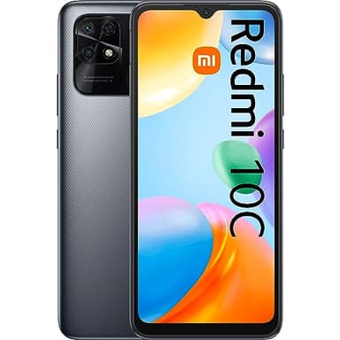 Xiaomi Redmi 10C – Smartphone 4+64GB, Schermo HD+ DOT Drop da 6,71 Pollici, Snapdragon 680, Fotocamera Principale da 50 MP, Batteria da 5000 mAh, Graphite Gray