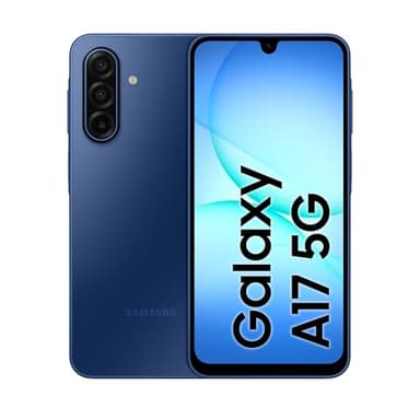 Samsung Galaxy A17 5G, 3 anni di Garanzia del produttore, Android 15, Display Super AMOLED 6.7", 8GB RAM, 256GB, Batteria 5.000 mAh, Resistenza IP54, memoria espandibile, Blue [Versione Italiana]
