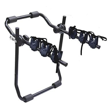 Lupex Shop Portabici Posteriore per Auto Universale - Fino a 3 Bici - Prodotto Certificato e omologato - Peso Max Fino a 40kg