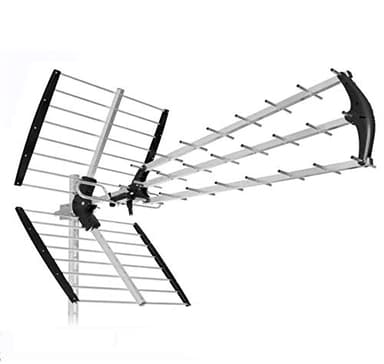 ANTENNA 45 ELEMENTI Lte 4G 5G PER DIGITALE TERRESTRE UHF HD 4K TV-PRONTA ALL'USO IN SOLI 5 SECONDI