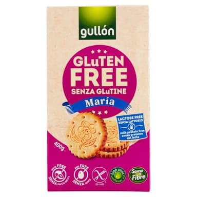 Gullon MARIA Biscotti Senza Glutine e Senza Lattosio, Biscotto Dolce e Friabile 380g