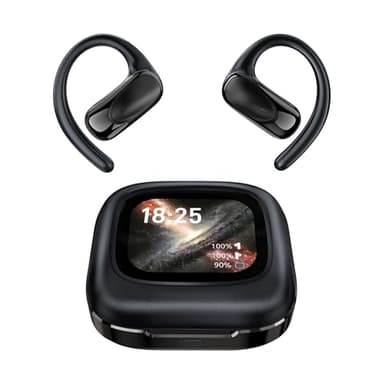 Ki Traduttore, Cuffie Traduttori 149 Lingue in Tempo Reale, Touch Screen Bluetooth Open Ear, Cuffie di Traduzione Tramite Bluetooth 5.4, in Tempo Reale Traduzione Earbuds Supporta Musica