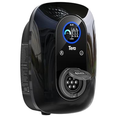 Tera Caricatore EV con prenotazione 16 A Tipo 2 11 KW Stazione di ricarica casa 400 V Wallbox CE certificato controllo manuale della corrente programmazione della carica per tutti gli EV e PHEVs