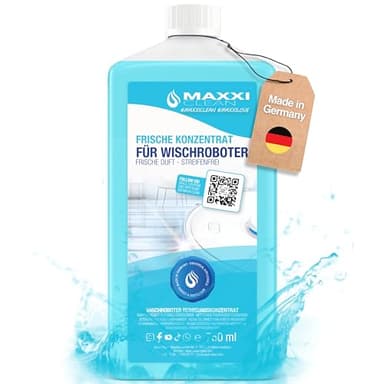 Maxxi Clean Detergente da 750 ml per robot di pulizia - detergente per pavimenti concentrato per tutti i robot di pulizia e aspirapolvere con funzione a umido - senza aloni e poco schiumogeno